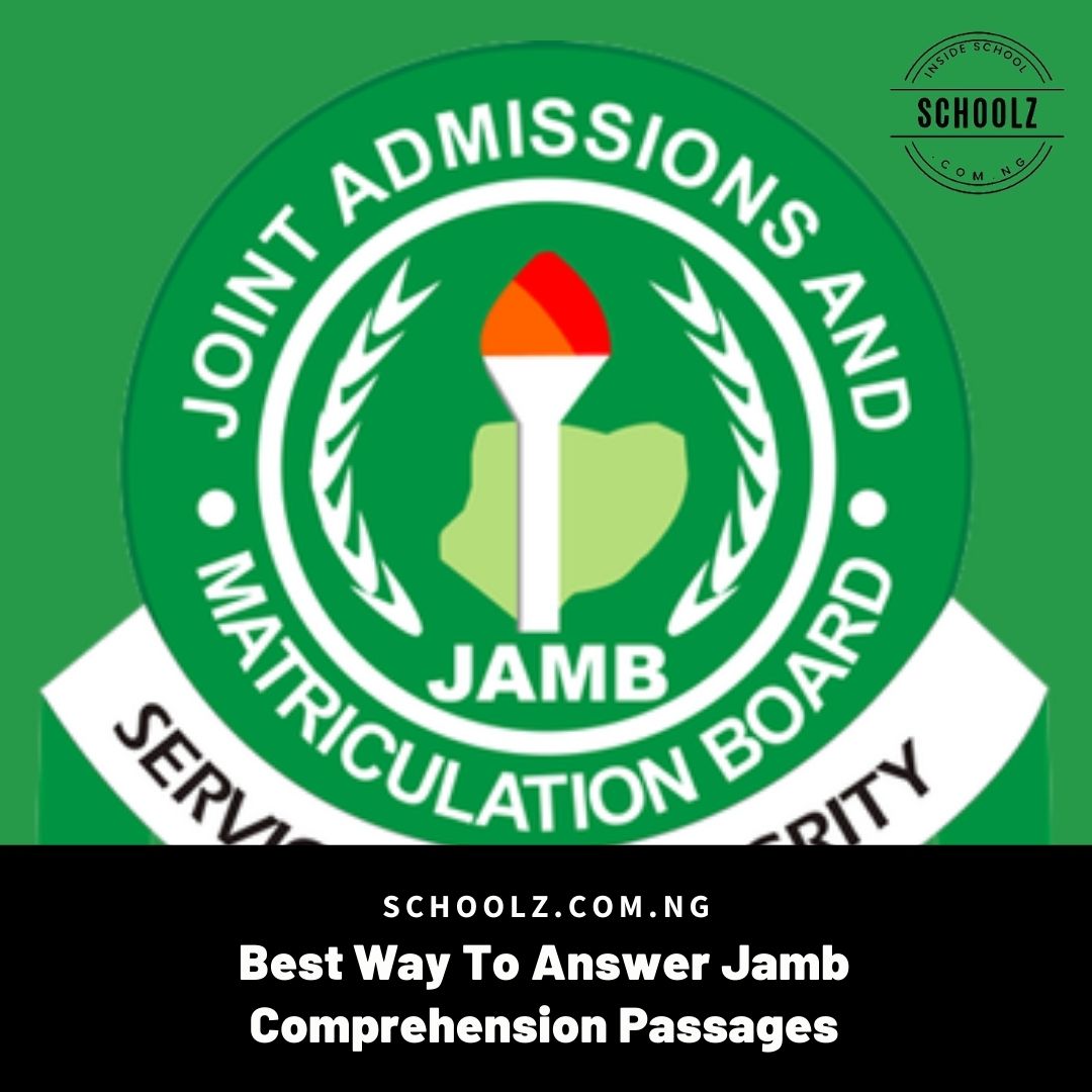 Best Way To Answer Jamb Comprehension Passages 2021