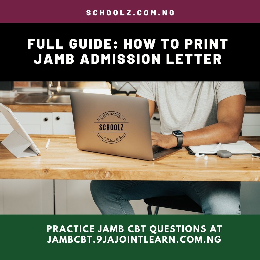 Best Way To Print JAMB Admission Letter 2021