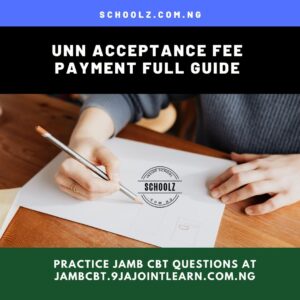 UNN Acceptance Fee Payment Full Guide